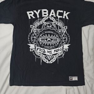 WWE Ryback Black Graphic Tee